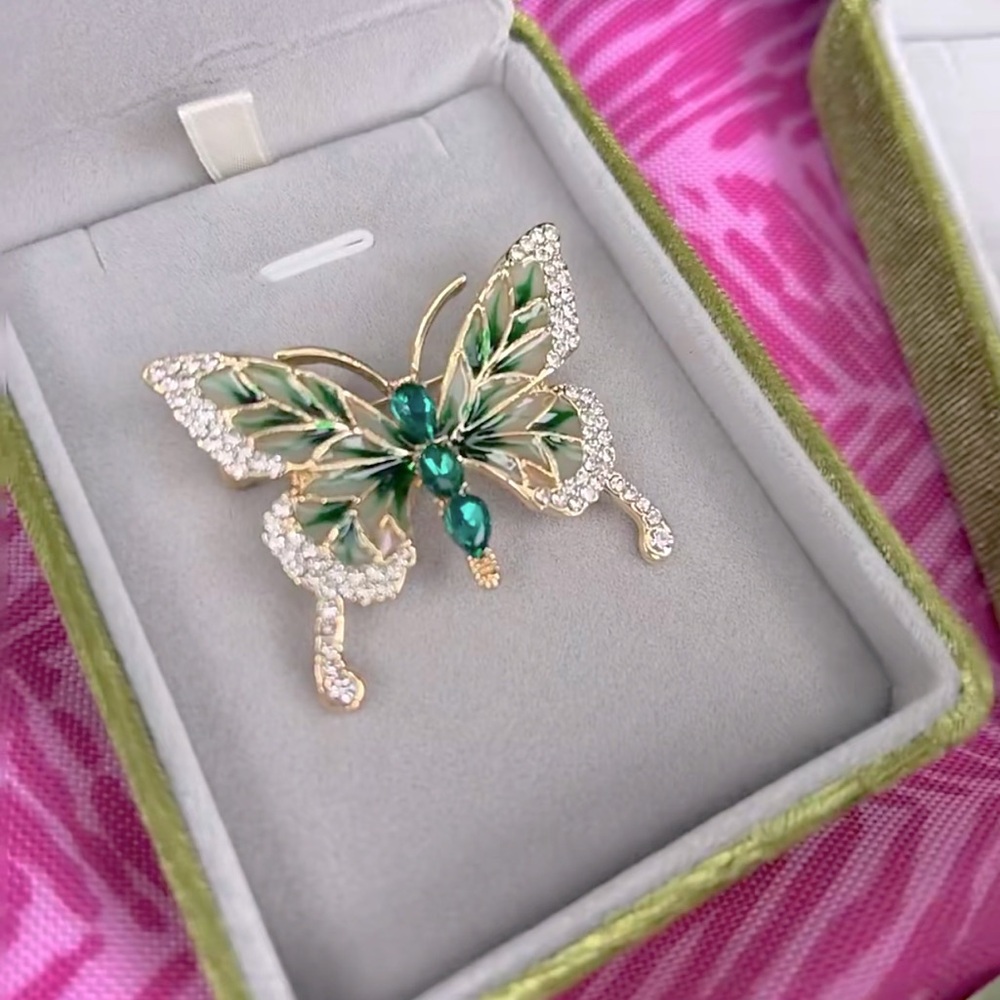 Butterfly brooch